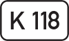 Bundesstraße K 118