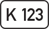 Kreisstraße: K 123