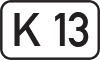 Bundesstraße K 13