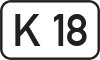 Kreisstraße: K 18