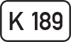 Kreisstraße K 189