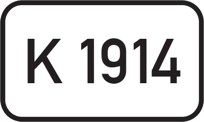 Straßenschild Kreisstraße K 1914