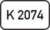 Kreisstraße K 2074