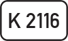 Kreisstraße K 2116