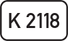 Kreisstraße K 2118