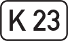 Bundesstraße K 23