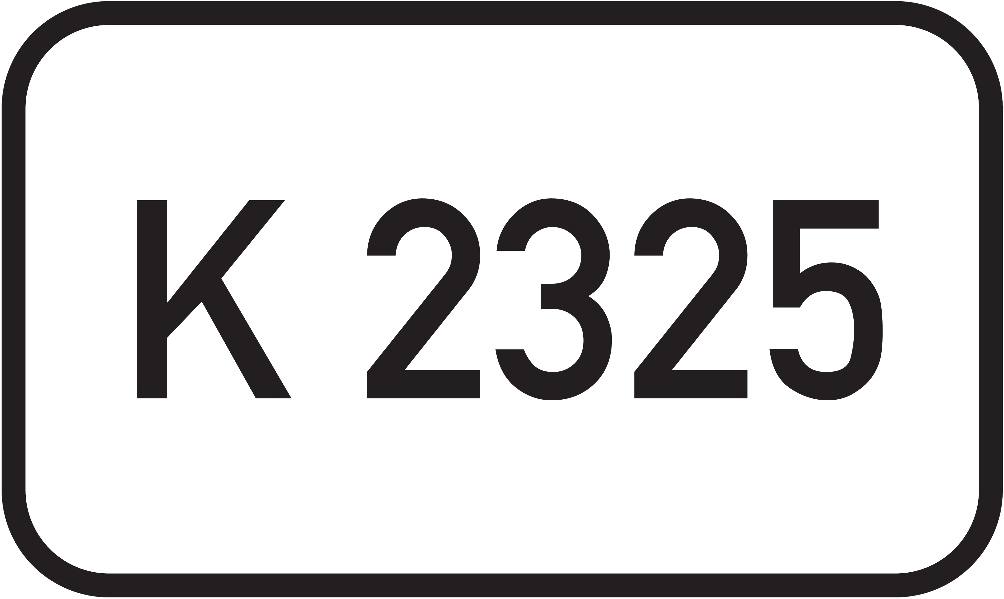 Bundesstraße K 2325