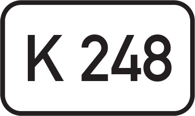 Straßenschild Kreisstraße K 248