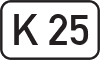 Bundesstraße K 25