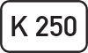 K250: Kreisstraße 250