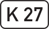Kreisstraße: K 27