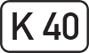 Kreisstraße: K 40