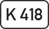 Kreisstraße K 418