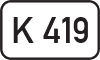 Kreisstraße K 419