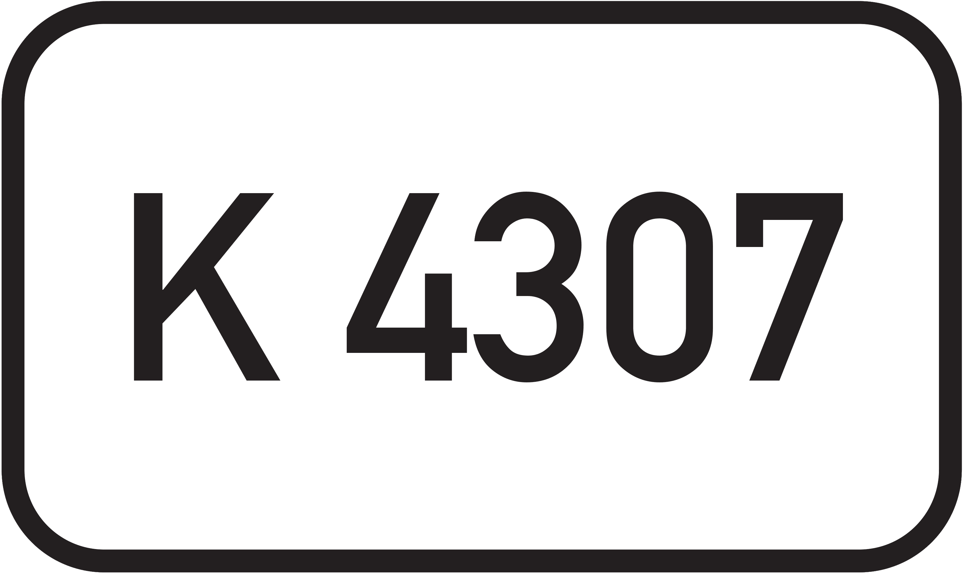 Bundesstraße K 4307