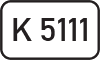 Bundesstraße K 5111