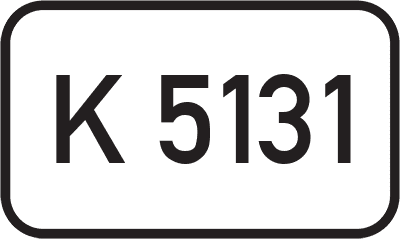 Straßenschild Kreisstraße K 5131