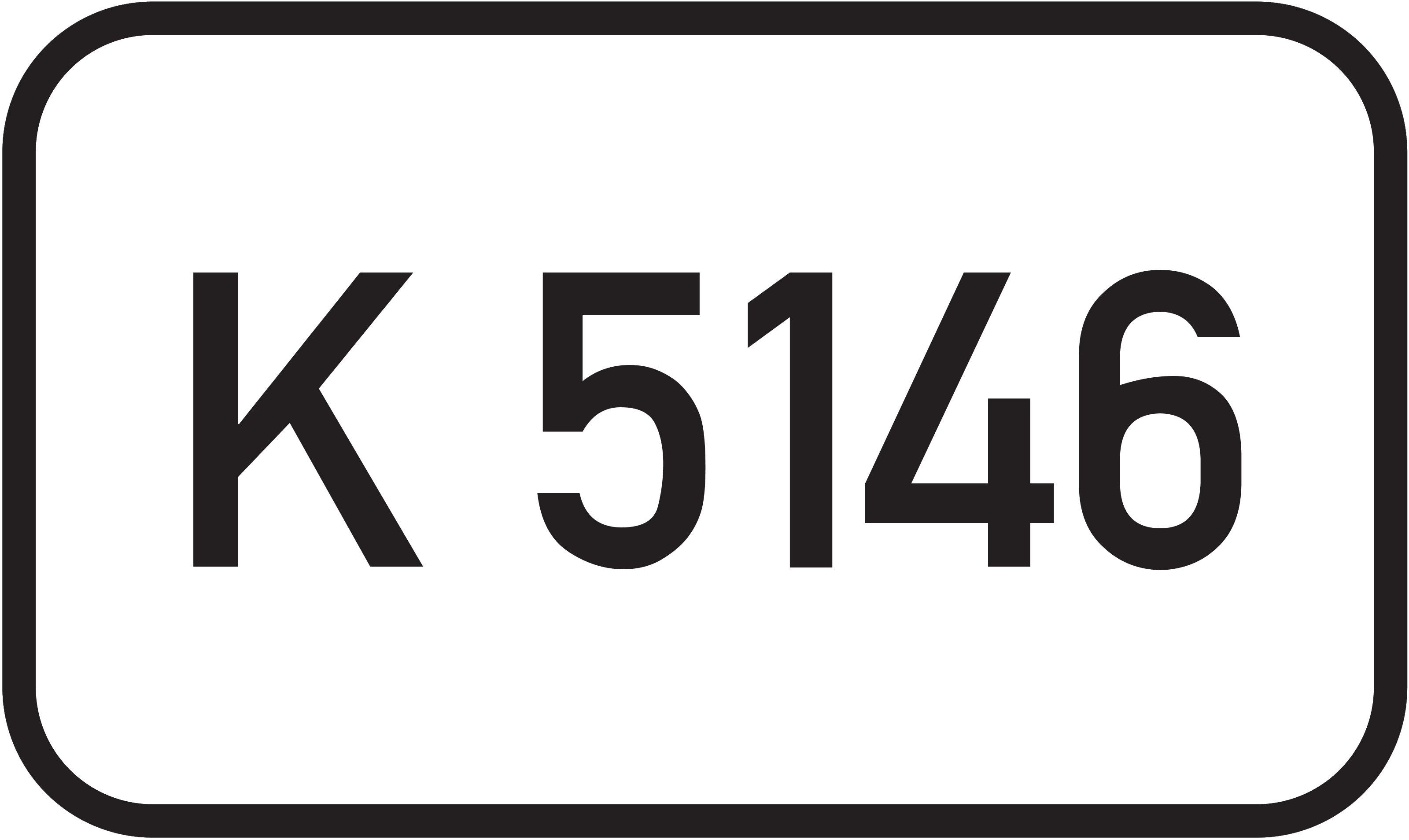 Straßenschild Kreisstraße K 5146