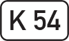 Kreisstraße: K 54