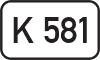 Kreisstraße K 581