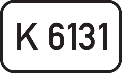 Straßenschild Kreisstraße K 6131
