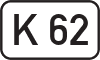 Kreisstraße: K 62