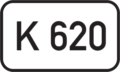 Straßenschild Kreisstraße K 620