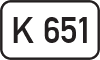Kreisstraße K 651