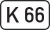 Kreisstraße: K 66