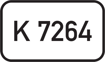 Straßenschild Kreisstraße K 7264
