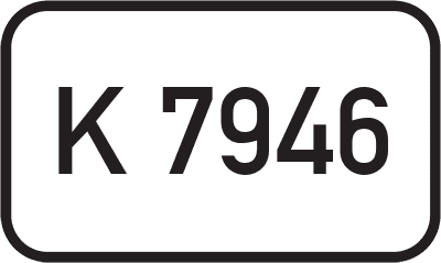 Straßenschild Kreisstraße K 7946