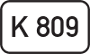 Kreisstraße: K 809