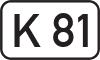 Kreisstraße: K 81