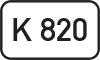 Kreisstraße: K 820