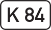 Kreisstraße: K 84