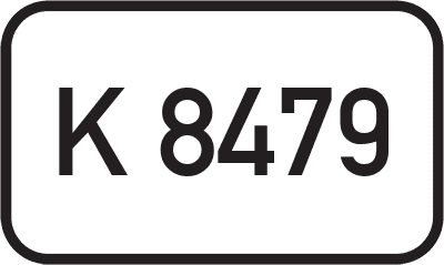 Straßenschild Kreisstraße K 8479