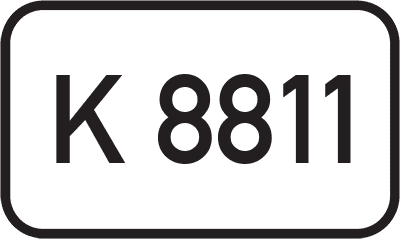 Straßenschild Kreisstraße K 8811