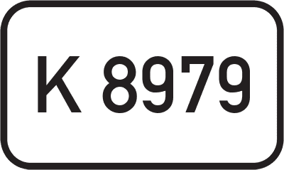 Straßenschild Kreisstraße K 8979