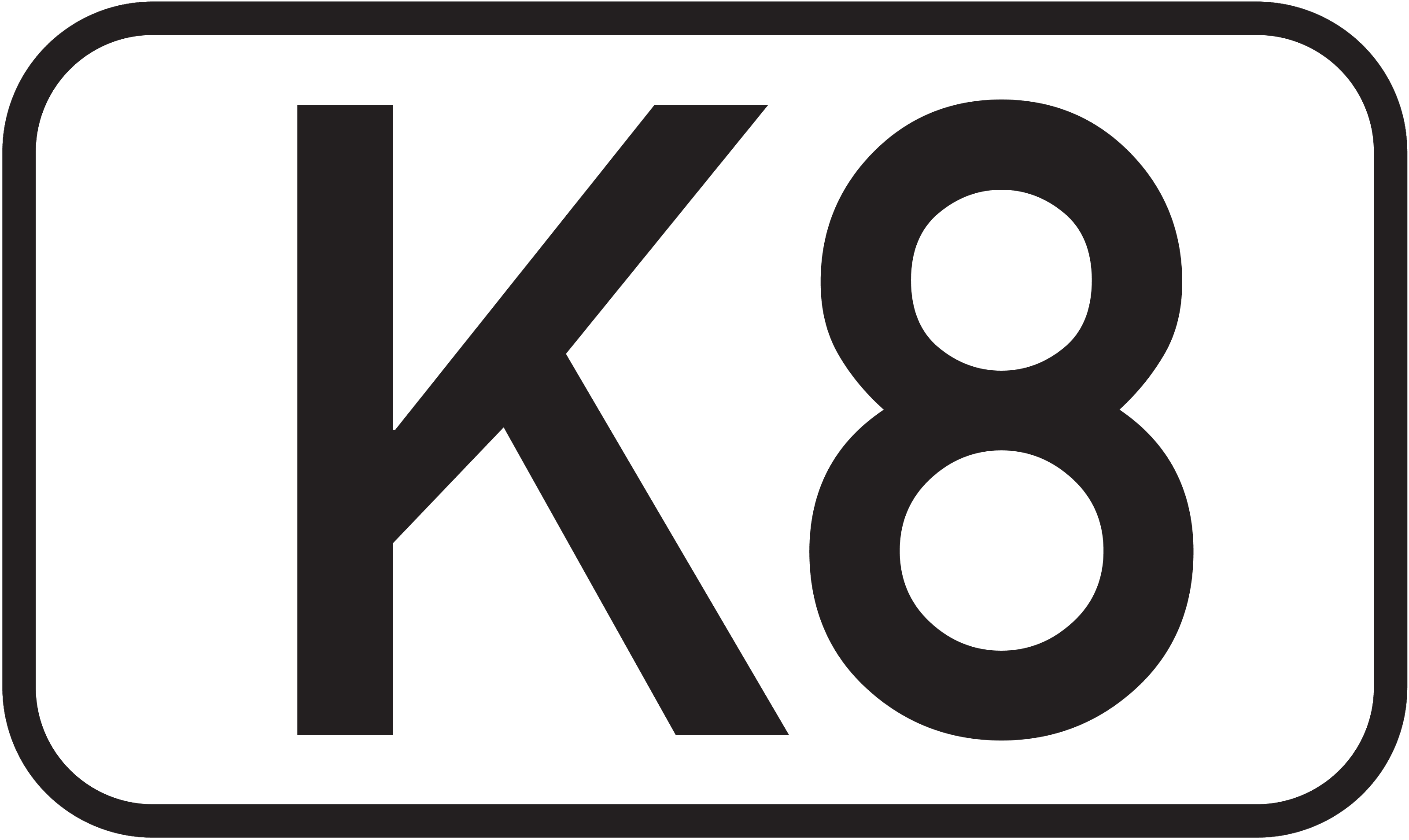 Straßenschild Kreisstraße K8
