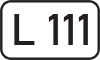 Landesstraße: L 111