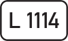 Landesstraße L 1114