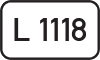 Landesstraße L 1118