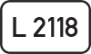 Landesstraße L 2118