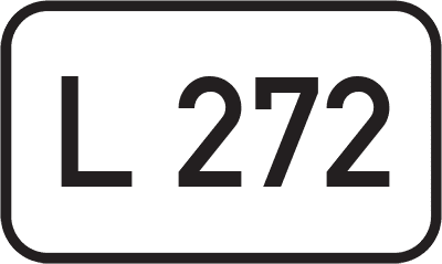 Straßenschild Landesstraße L 272