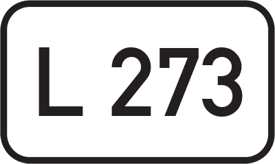 Straßenschild Landesstraße L 273