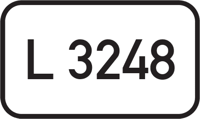 Straßenschild Landesstraße L 3248