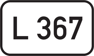 Straßenschild Landesstraße L 367