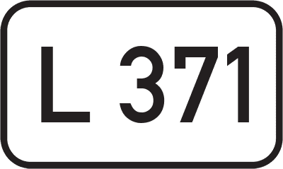 Straßenschild Landesstraße L 371