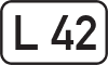 Bundesstraße L 42