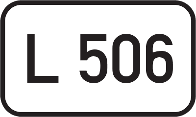 Straßenschild Landesstraße L 506